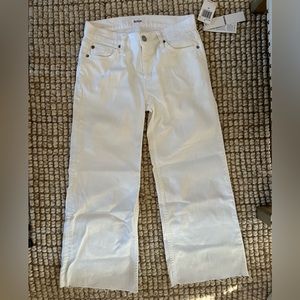 Hudson NWT White Jeans